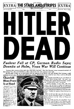 Archivo:Stars & Stripes & Hitler Dead2