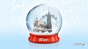 Archivo:Vienna snowglobe by Austrian Airlines