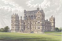 Archivo:Wollaton Hall from Morriss Seats of Noblemen and Gentlemen (1880)