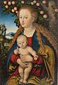 'The Virgin and Child under an Apple Tree' by Lucas Cranach the Elder, 1530s, Hermitage