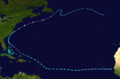 1970 Atlantic tropical storm 4 track.png