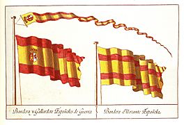 Banderas elegidas por Carlos III