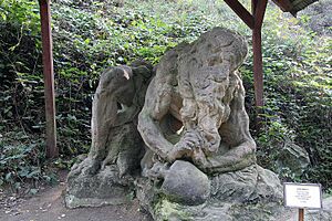 Archivo:Betlém u Kuksu - Poustevník Onufrius