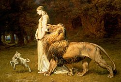 Archivo:Briton Rivière - Una and the Lion