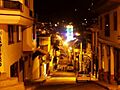 Calle Tres de Marzo en San José de Chimbo