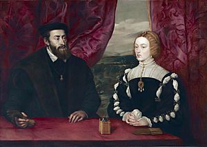 Archivo:Charles V and Empress Isabella of Portugal, by Peter Paul Rubens