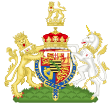 Archivo:Coat of Arms of Albert, Duke of Clarence and Avondale