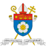 Coat of arms of Louis Raphael I Sako (without galero).svg
