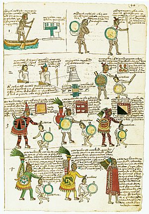 Archivo:Codex Mendoza folio 64r