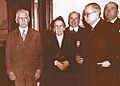 El presidente Ramón S. Castillo visita San Miguel de Tucumán. Setiembre de 1942