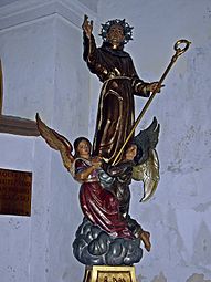 Figura de San Pedro Regalado