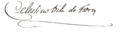 Firma de Celestino Vila