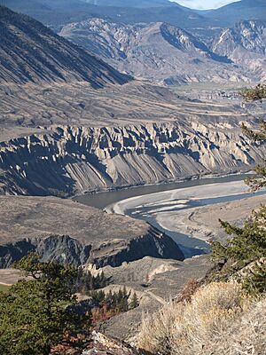 Archivo:Fraser River at Cougar Point Canada