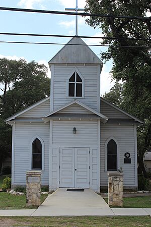Archivo:Historical-marker2015-154a helotes zion-methodist