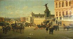 Archivo:Inauguración del Puerto de Buenos Aires (Cortazzo, 1889)