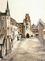 Innsbruck castle courtyard