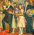 Leonid Pasternak's children (1914)