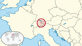 Liechtenstein in its region
