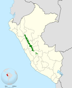 Distribución geográfica del pardusco.