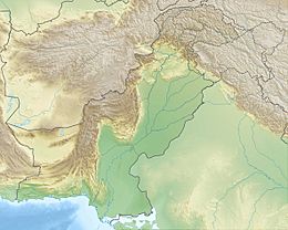 Bahía de Gwadar ubicada en Pakistán