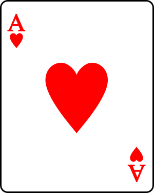 Archivo:Playing card heart A