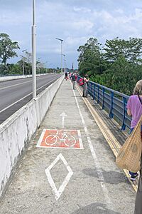 Archivo:Puentre sobre el Río Sixaola en la Frontera Panameña-Costa Ricense (Abril 2024)