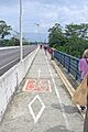 Puentre sobre el Río Sixaola en la Frontera Panameña-Costa Ricense (Abril 2024)