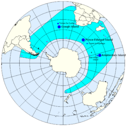 Distribución del león marino subantártico