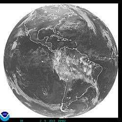 Archivo:Radar Image from the Western Hemisphere Feb-05-2013