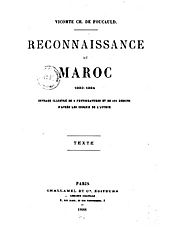 Archivo:Reconnaissance au Maroc (1883-1884)