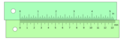 Regla horizontal 30