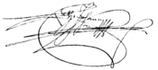 Firma de Juan de Austria