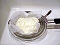 Yoghurt in bowl
