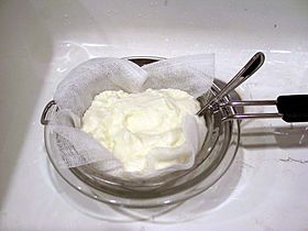 Yoghurt in bowl