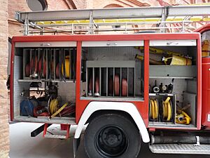 Archivo:Zaragoza - Museo Bomberos - Camión Magirus-Deutz (02)