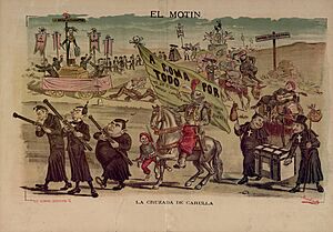 Archivo:1881-10-23, El Motín, La cruzada de Carulla, Demócrito