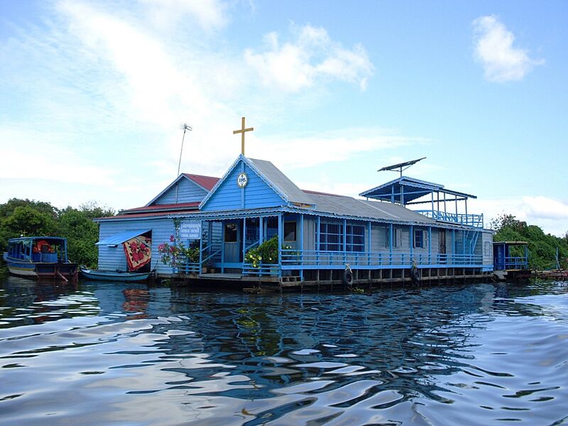 A church on the water
