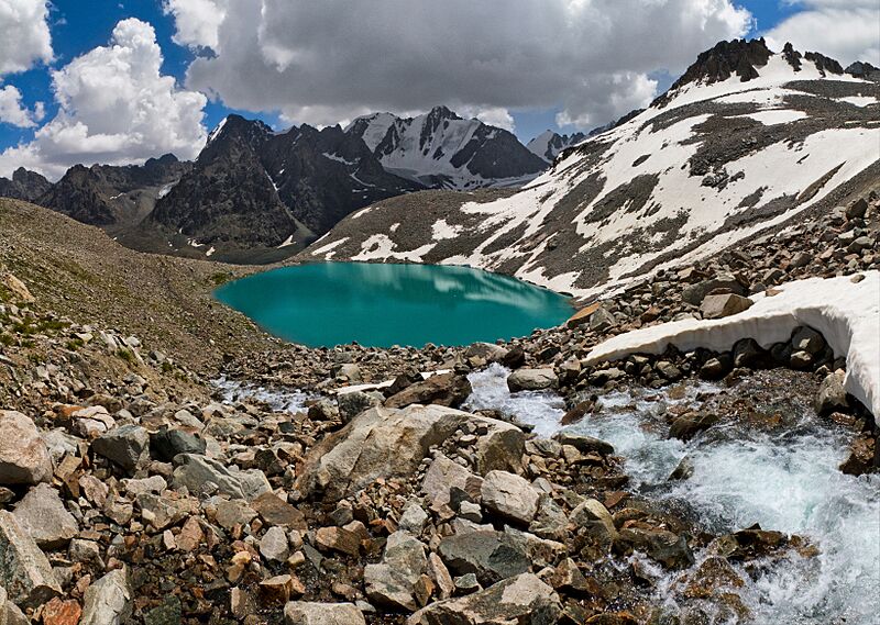 Ala-Archa lake - panoramio