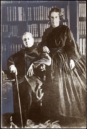 Archivo:Andrés Bello y esposa