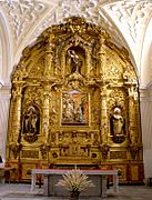 Avila - Monasterio de la Encarnacion 62 (Capilla donde Santa Teresa y San Juan de la Cruz cayeron en extasis)