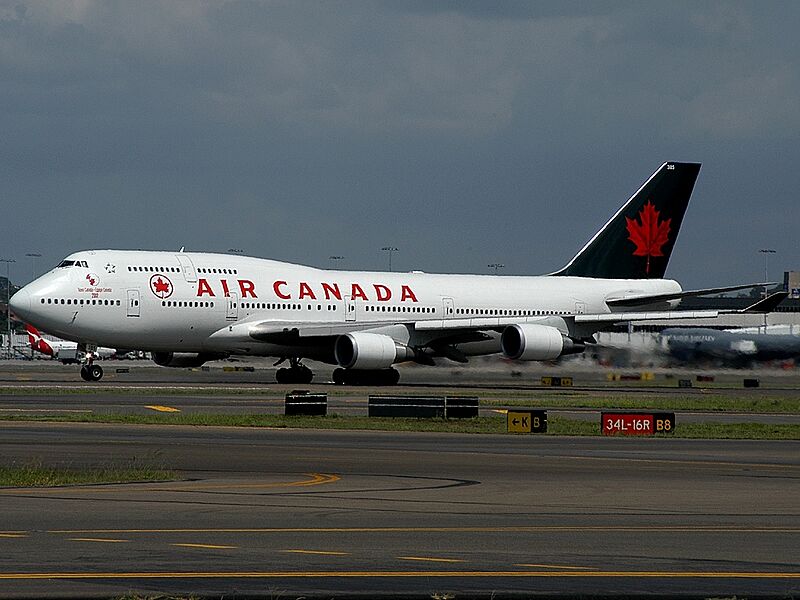 Boeing 747-4F6, Air Canada AN0309059