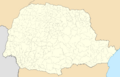 Brazil Parana location map