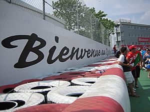 Archivo:Circuit Gilles Villeneuve Famous Wall