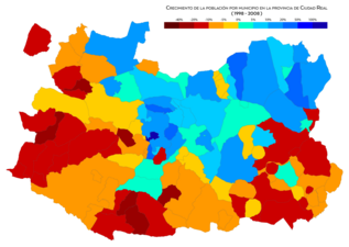 Ciudad Real crecimiento 1998-2008