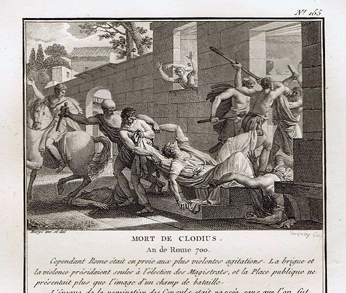 Clodius killed