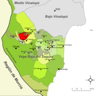Cox-Mapa de la Vega Baja del Segura.svg