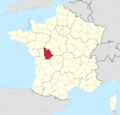 Département 86 in France 2016