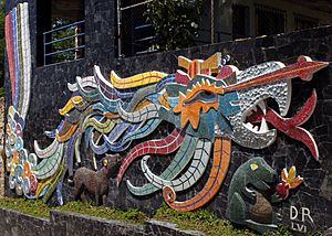 Diego Rivera's Mural in Acapulco, Mexico.jpg