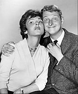 Archivo:Elaine May and Mike Nichols 1960