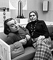 Ettore Sottsass and Fernanda Pivano 1969